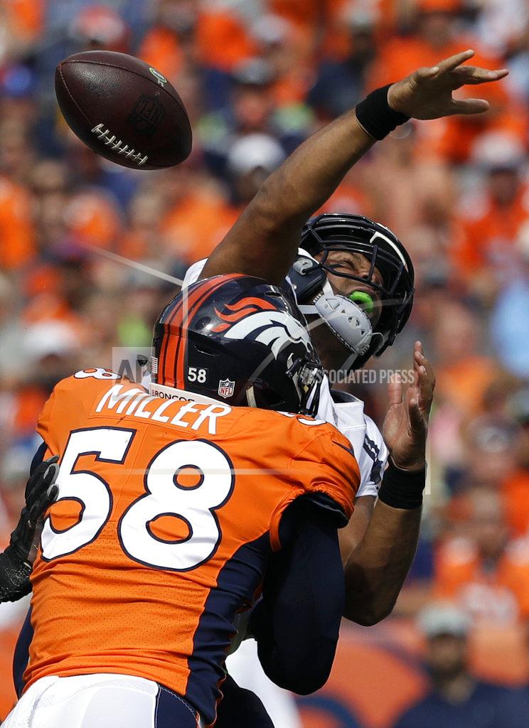 APTOPIX Seahawks Broncos Football