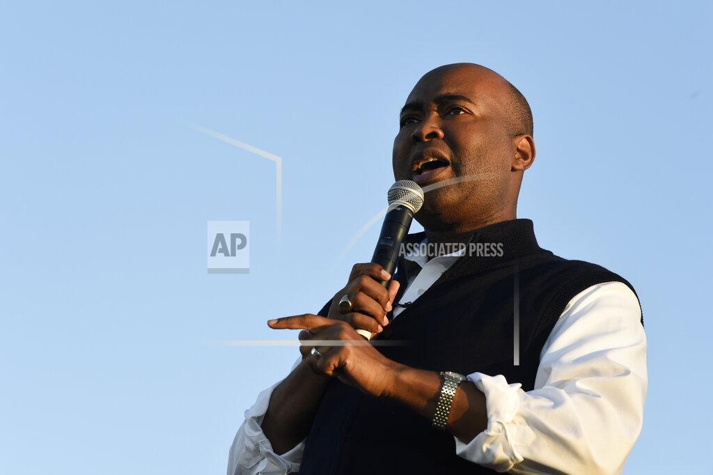 Meg Kinnard FILE - In this Oct. 17, 2020, file photo then-Democratic U.S. Senate candidate Jaime Harrison speaks at a campaign rally in North Charleston, S.C. Harrison, the failed South Carolina Senate candidate and longtime Democratic Party official, is President-elect Joe Biden’s choice to lead the national party, according to multiple party officials. (AP Photo/Meg Kinnard, File)