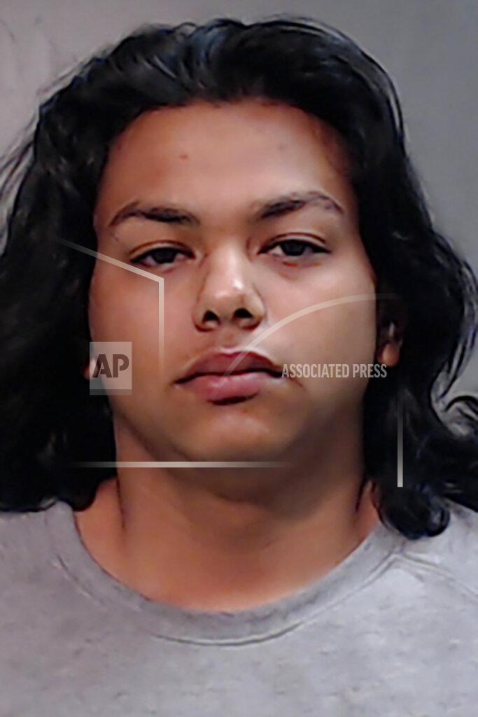This undated photo provided by the Hidalgo County (Texas) Jail shows Claudio Gomez. Gomez is accused of hanging a small puppy by the neck from a tree and posting a video of the deed on Facebook. Deputies say Claudio Gomez of Monte Alto, Texas, told them he was