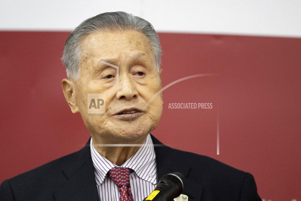 Takashi Aoyama FILE - In this Jan. 28, 2021, file photo, Tokyo Olympic and Paralympic Games Organising Committee (TOGOC) President Yoshiro Mori speaks to the media after a video conference with IOC President Thomas Bach at the TOGOC headquarters in Tokyo. Comments about women made earlier in the week by Mori, a former prime minister, could force him to resign. It's one more problem the postponed Tokyo Olympics don't need as organizers and the IOC try to pull off the games in the midst of a pandemic. (Takashi Aoyama/Pool Photo via AP)