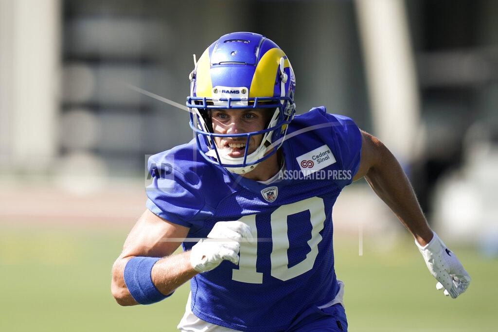 Jae C. Hong Los Angeles Rams wide receiver Cooper Kupp runs during an NFL football camp practice Thursday, Aug. 27, 2020, in Thousand Oaks, Calif. (AP Photo/Jae C. Hong)