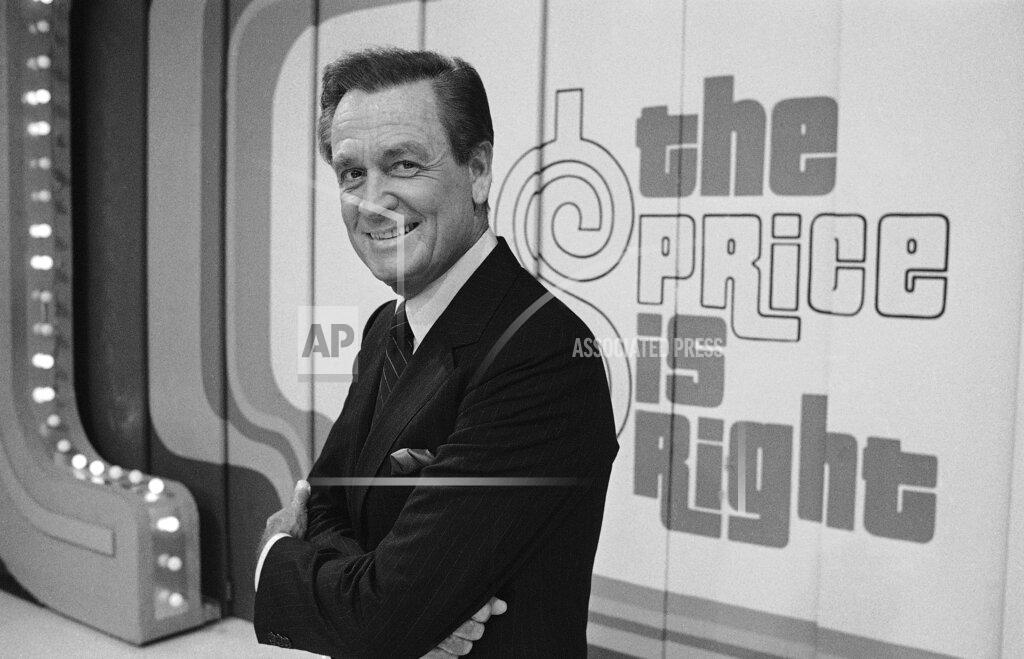 Lennox Mclendon FILE - Television host Bob Barker appears on the set of his show, 'The Price is Right' in Los Angeles on July 25, 1985. The longest-running game show in television history is celebrating it’s 50th season. (AP Photo/Lennox McLendon, File)