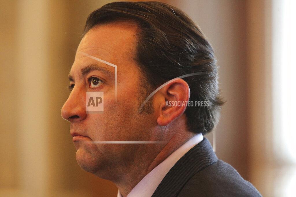 John Hanna Kansas House Appropriations Committee Chairman Troy Waymaster, R-Bunker Hill, follows a House debate over budget legislation, Friday, May 7, 2021, at the Statehouse in Topeka, Kan. Legislators were wrapping up work on a proposed budget of about $21 billion for the state fiscal year that begins July 1, 2021. (AP Photo/John Hanna)