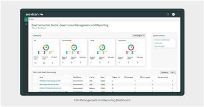 ServiceNow ESG Management and Reporting (Graphic: Business Wire)