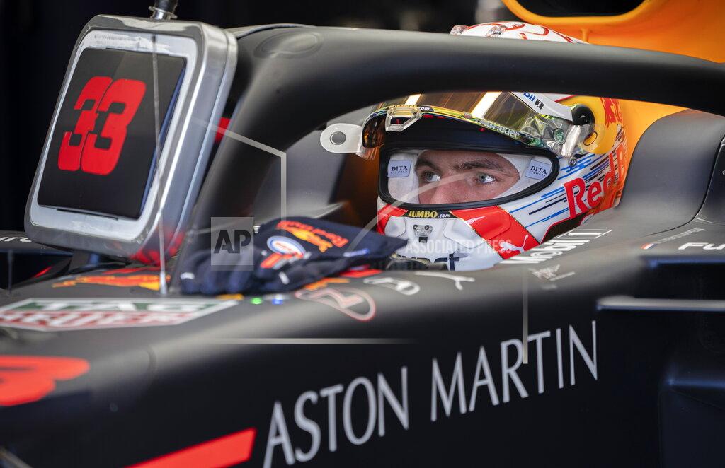 Paul Chiasson Red Bull Racing driver Max Verstappen the Netherlands sits in his car during the second practice session at the Formula One Canadian Grand Prix auto race, Friday, June 7, 2019, in Montreal. (Paul Chiasson/The Canadian Press via AP)