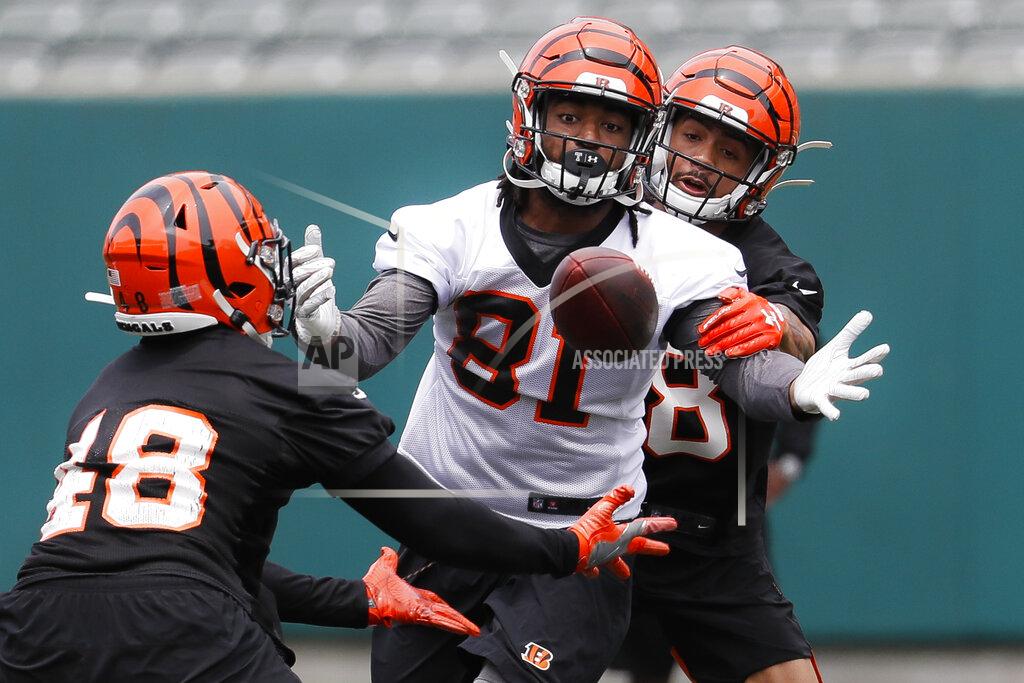 Bengals' top pick Williams is injured, watching minicamp