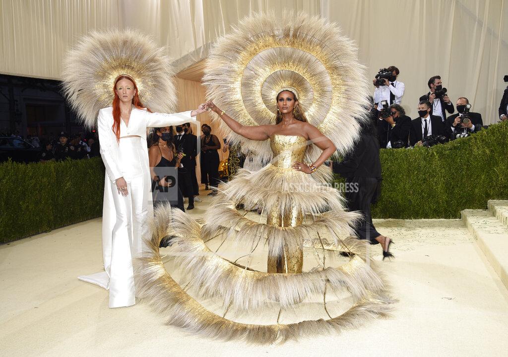 APTOPIX 2021 MET Museum Costume Institute Benefit Gala
