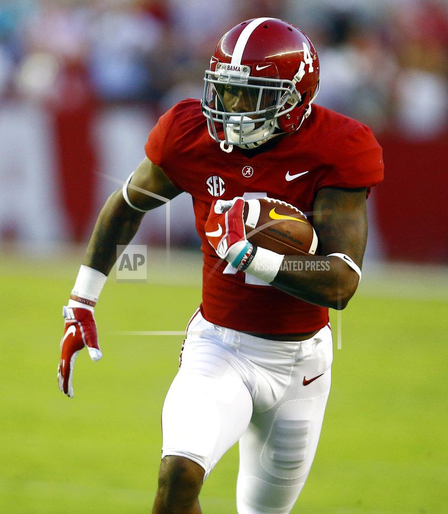 Butch Dill Alabama defensive back Saivion Smith runs the ball back after an interception during the first half of an NCAA college football game against Missouri, Saturday, Oct. 13, 2018, in Tuscaloosa, Ala. (AP Photo/Butch Dill)