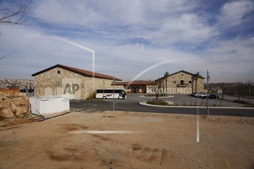 A general view of Psagot Winery in the West Bank Jewish settlement of Psagot, Tuesday, Jan. 26, 2021. Israel's deputy foreign minister canceled meetings with Belgian officials on Wednesday, Nov. 24, after a decision by Brussels earlier this week to begin labeling products made in Jewish West Bank settlements. Idan Roll said on Twitter he was scrapping meetings with the Belgian Foreign Ministry and parliament during a visit this week to the European country. (AP Photo/Maya Alleruzzo)