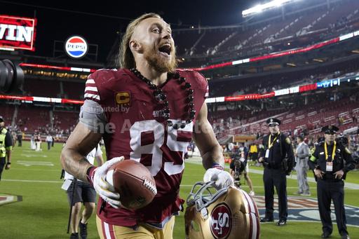 49ers TE George Kittle fined more than $13,000 for profane T-shirt about the Cowboys - Vimarsana News