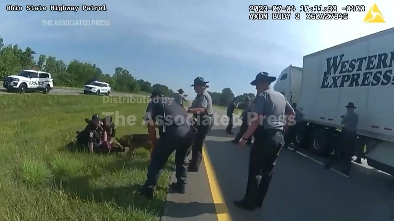 Ohio officer fired after letting his police dog attack a surrendering truck driver - Vimarsana News
