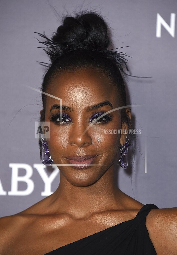 Jordan Strauss FILE - Kelly Rowland arrives at the 2019 Baby2Baby Gala in Culver City, Calif. on Nov. 9, 2019. Rowland released an EP titled “K,” featuring six tracks heavily influenced by Afrobeat rhythms. (Photo by Jordan Strauss/Invision/AP, File)