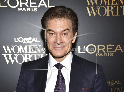FILE - This Dec. 4, 2019 file photo shows Dr. Mehmet Oz at the 14th annual L'Oreal Paris Women of Worth Gala in New York. Oz, joins the Republican field of possible candidates aiming to capture Pennsylvania's open U.S. Senate seat in next year's election. (Photo by Evan Agostini/Invision/AP, File)