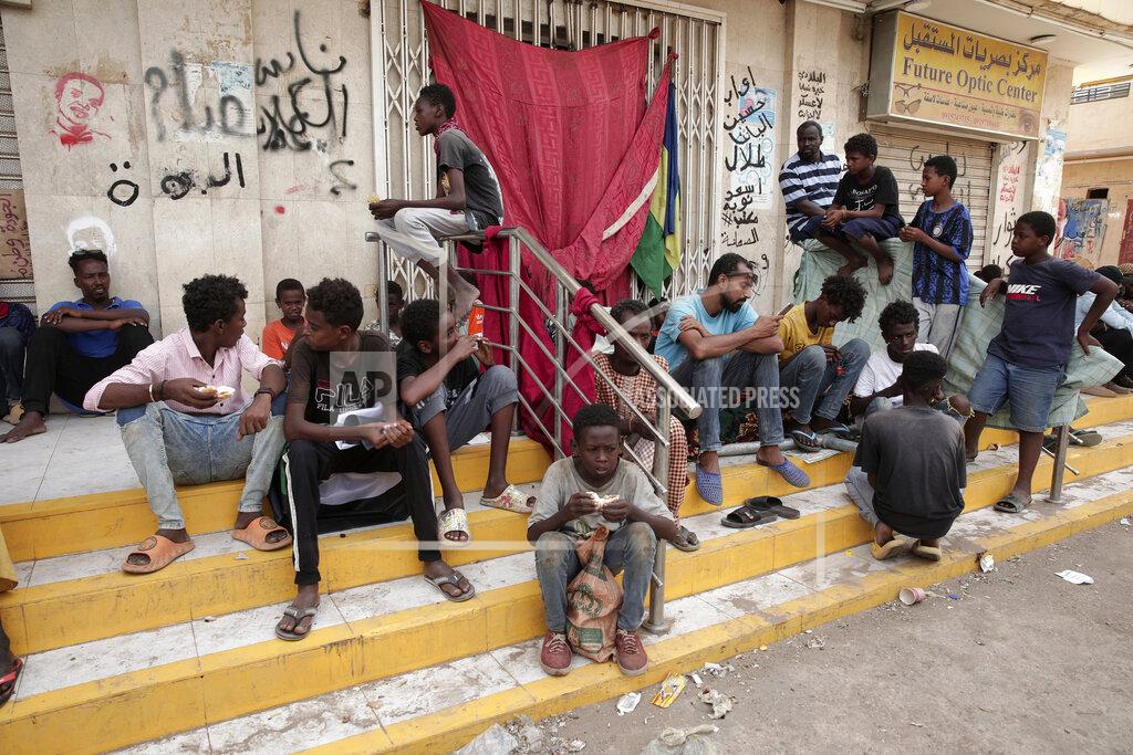 Marwan Ali People stage a sit-in demanding a return to civilian rule and to protest the nine people who were killed in anti-military demonstrations last month, in Khartoum, Sudan, Monday, July 4, 2022. (AP Photo/Marwan Ali)