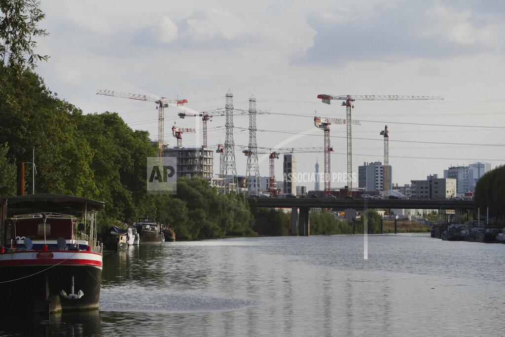 France - Athletes' Village Of The Paris 2024 Olympic Games Under Construction