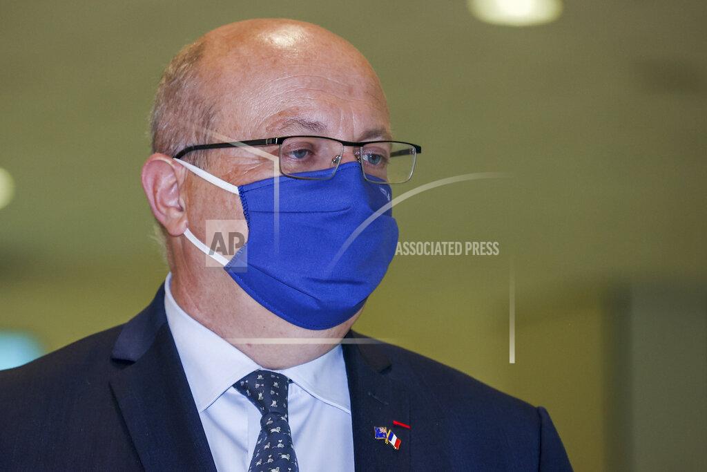 David Gray France's Ambassador to Australia Jean-Pierre Thebault arrives at Sydney Airport, Saturday, Sept. 18, 2021. Thebault has described as a "huge mistake" Australia's surprise cancellation of a major submarine contract in favor of a U.S. deal, in an unprecedented show of anger among the allies. (AP Photo/David Gray)
