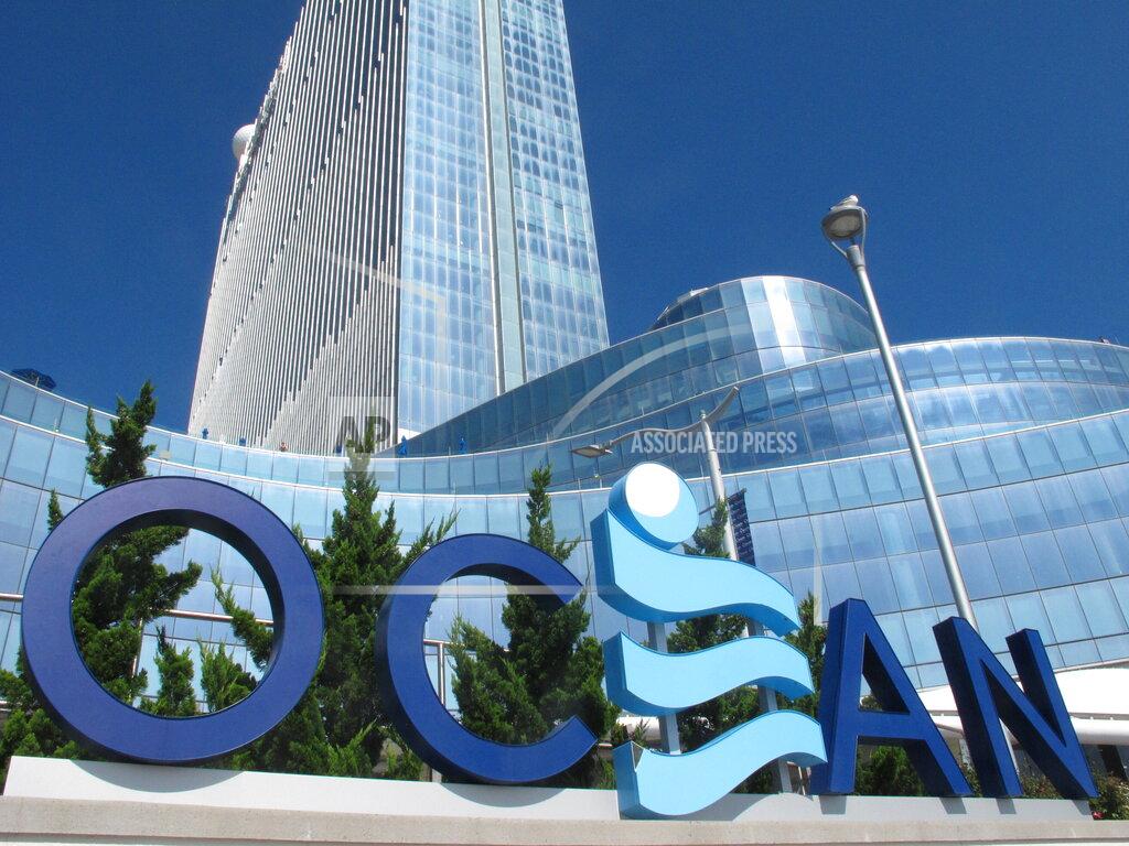 Wayne Parry This Oct. 1, 2020 photo shows the exterior of the Ocean Casino Resort in Atlantic City, N.J. Figures released by New Jersey gambling regulators on April 9, 2021, showed that Ocean was the only Atlantic City casino to increase its gross operating profit in 2020, earning $21.8 million, up from $6.7 million in 2019. (AP Photo/Wayne Parry)