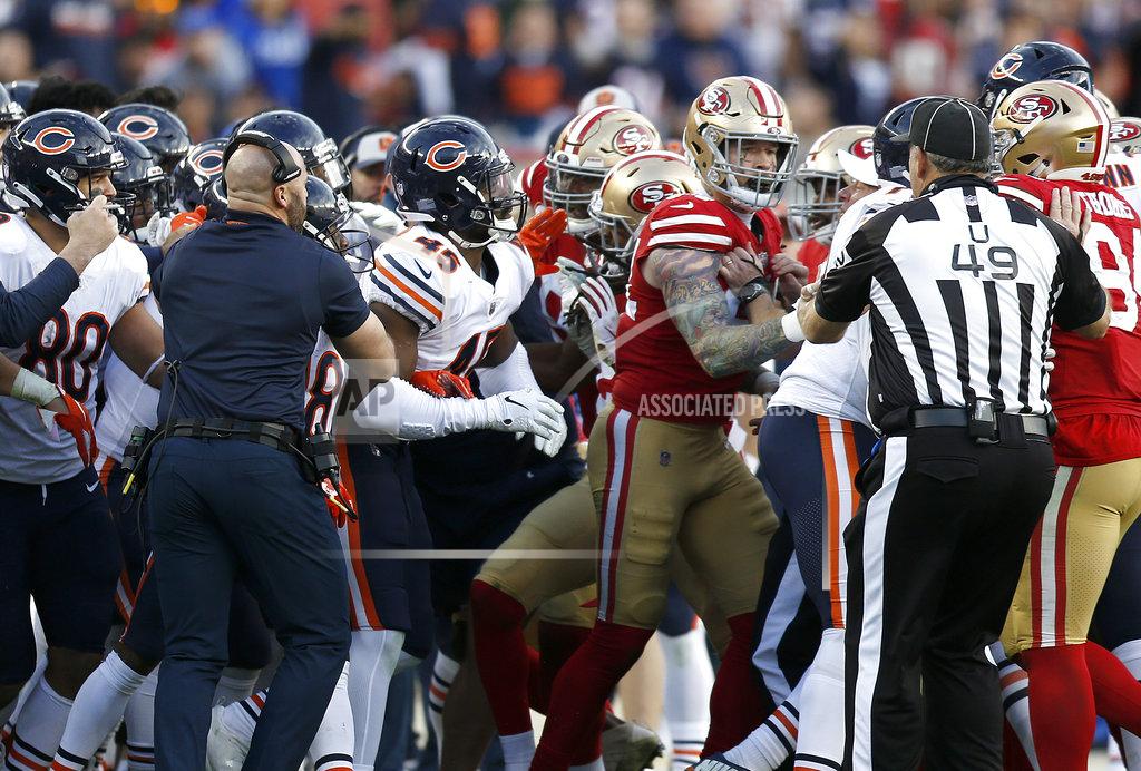 Bears 49ers Football