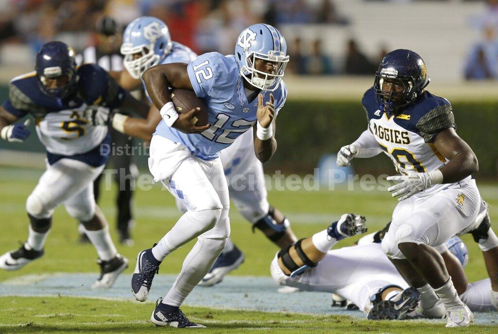 NC A T North Carolina Football Buy Photos AP Images DetailView