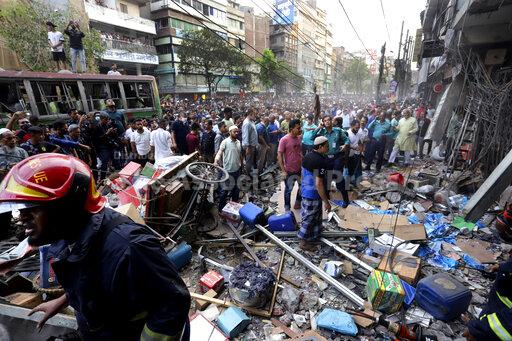 Bangladesh building explosion kills at least 17; scores... - Vimarsana News