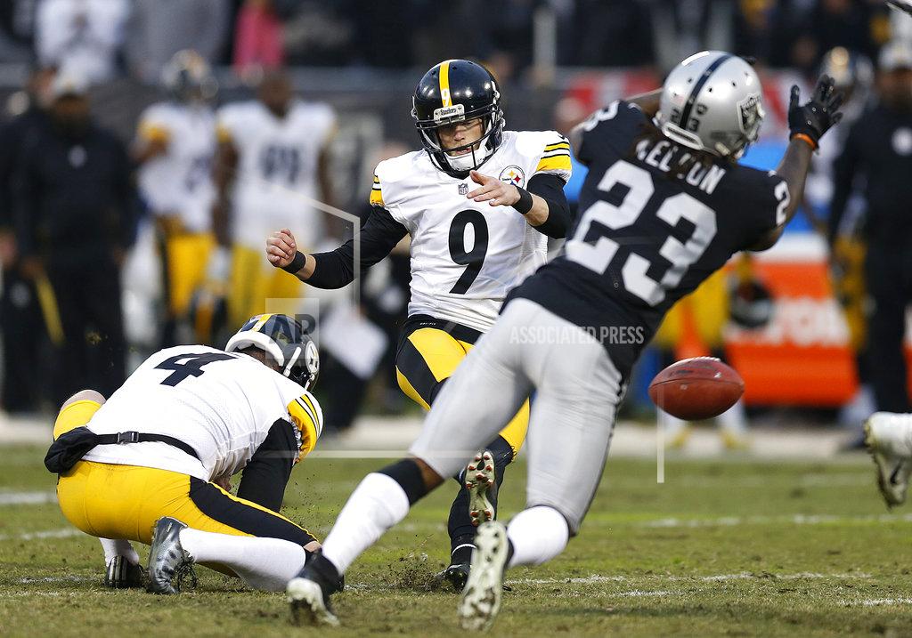 APTOPIX Steelers Raiders Football