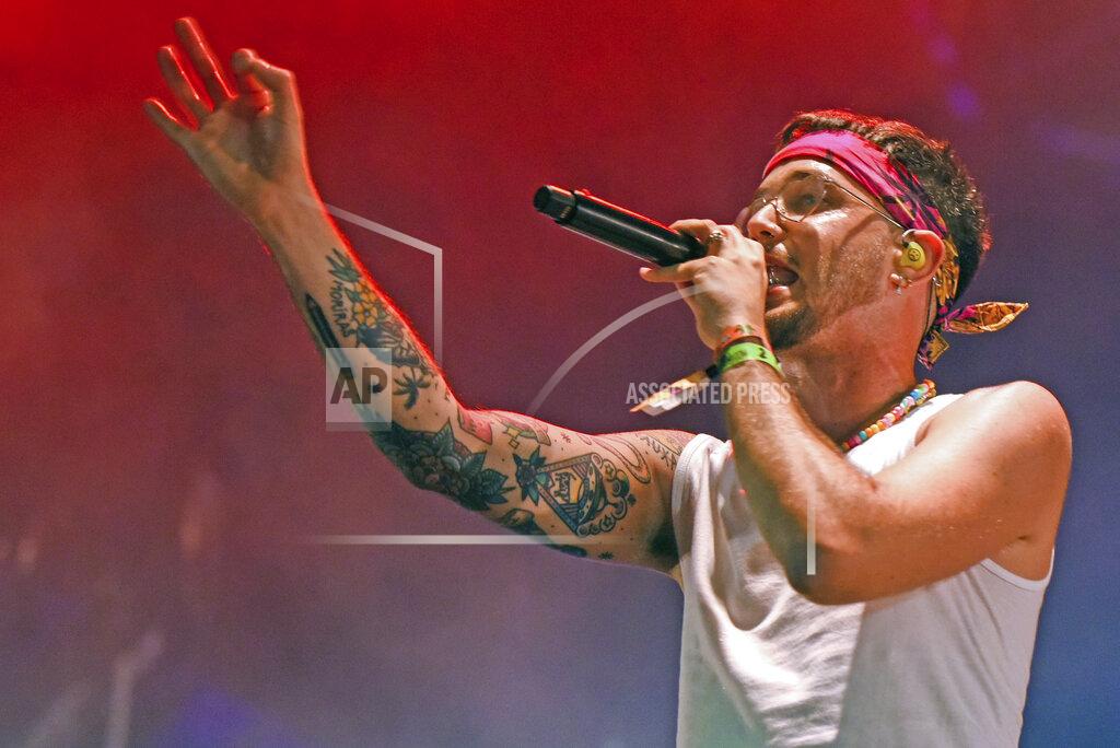 Lildami performs at the Festiuet 2022 in El Vendrell, Spain - 06 Aug 2022