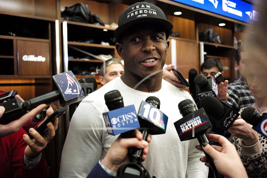 Steven Senne New England Patriots wide receiver Matthew Slater speaks with reporters in the team's locker room following an NFL football practice, Wednesday, Dec. 18, 2019, in Foxborough, Mass. (AP Photo/Steven Senne)
