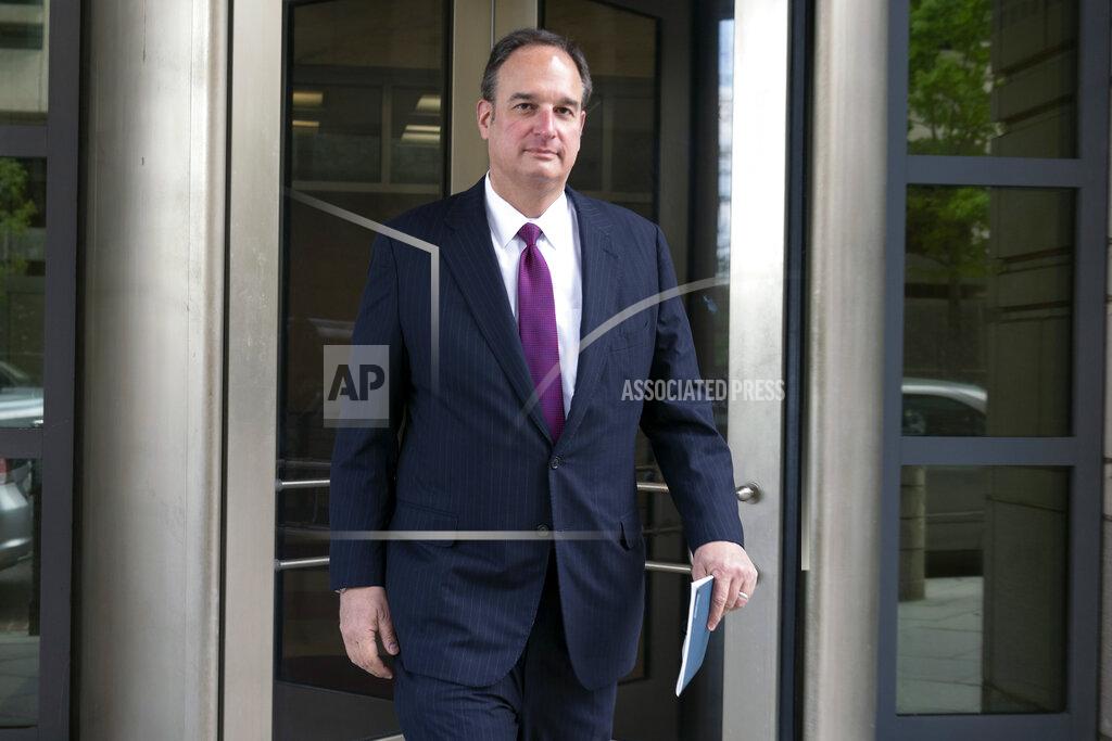 Jose Luis Magana FILE - Attorney Michael Sussmann leaves federal court in Washington, April 27, 2022. A criminal case brought by special counsel John Durham, the prosecutor appointed to investigate potential government wrongdoing in the early days of the Trump-Russia probe, heads to trial in Washington's federal court on May 16. The case centers on a single false statement that Sussmann, a cybersecurity lawyer who represented the Hillary Clinton presidential campaign in 2016, is alleged to have made to the FBI during a meeting that year. (AP Photo/Jose Luis Magana, File)