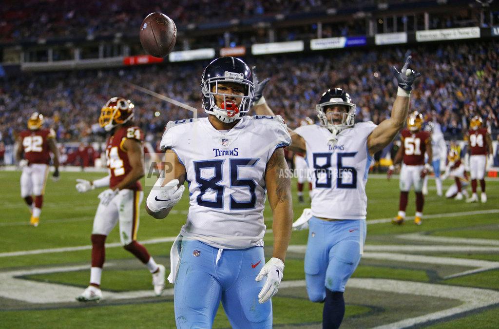 APTOPIX Redskins Titans Football