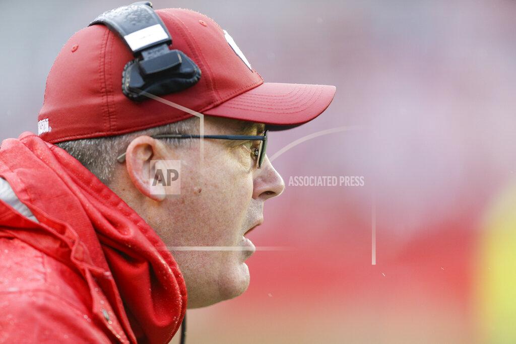 Andy Manis Wisconsin head coach Paul Chryst watches from the sidelines during the second half of an NCAA college football game against Kent State Saturday, Oct. 5, 2019, in Madison, Wis. Wisconsin won 48-0. (AP Photo/Andy Manis)