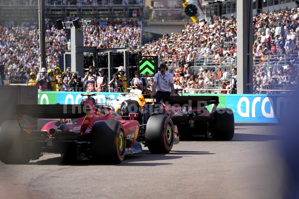 Monaco Ap Verstappen takes pole for Monaco Grand Prix ahead of Alonso as Perez ...