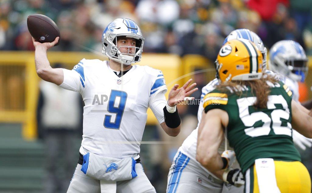 Lions Packers Football