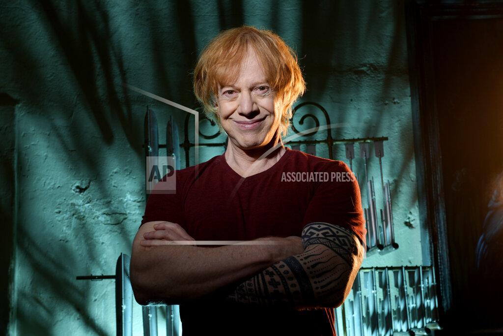 Mark J. Terrill Musician Danny Elfman poses in his studio on May 26, 2021, in Los Angeles to promote his 18-track double album "Big Mess." (AP Photo/Mark J. Terrill)