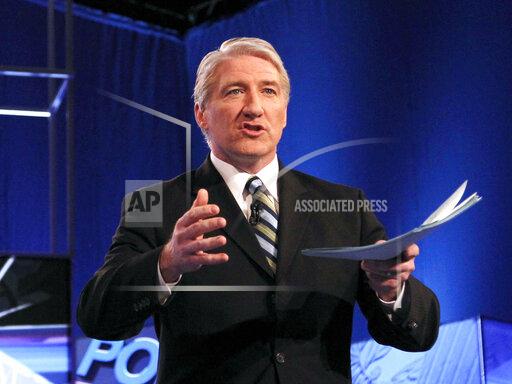 FILE - CNN's John King speaks to the crowd before moderating a debate between Republican presidential candidates on Feb. 22, 2012, in Mesa, Ariz. King revealed that he has multiple sclerosis on Tuesday, Oct. 19, 2021, during a discussion of vaccine mandates on his “Inside Politics” show. He said to panel members who surrounded him on the television set that he's grateful that they are all vaccinated against COVID-19 since he's immunocompromised. (AP Photo/Ross D. Franklin, File)