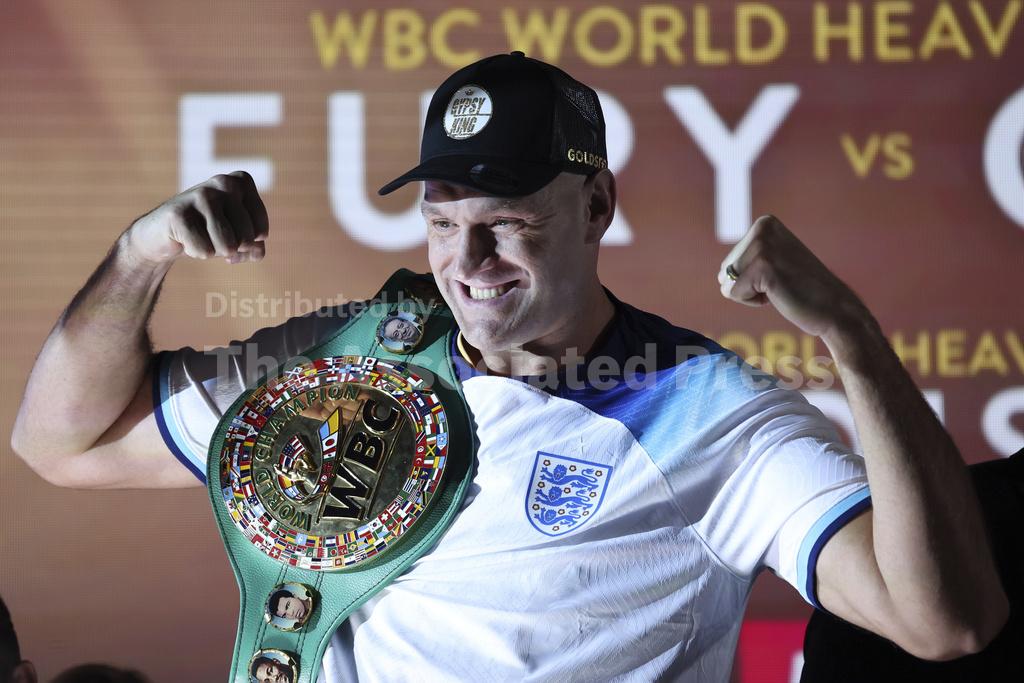 Tyson Fury and Francis Ngannou will fight in Saudi Arabia in October - Vimarsana News