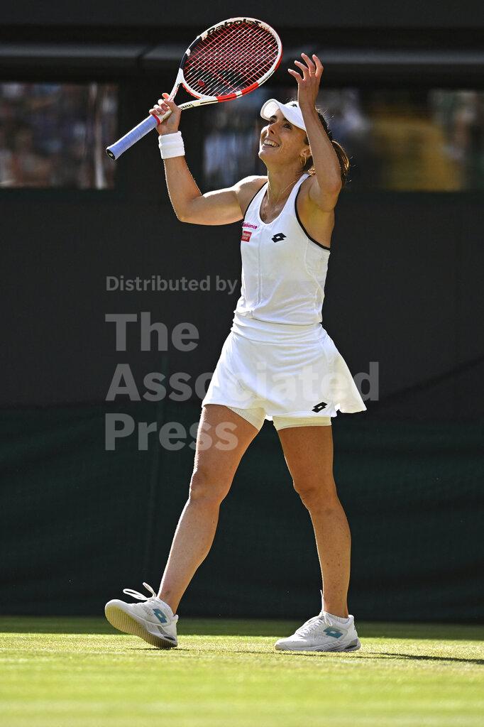 Alize Wimbledon 2022 London Buy Photos AP Images DetailView
