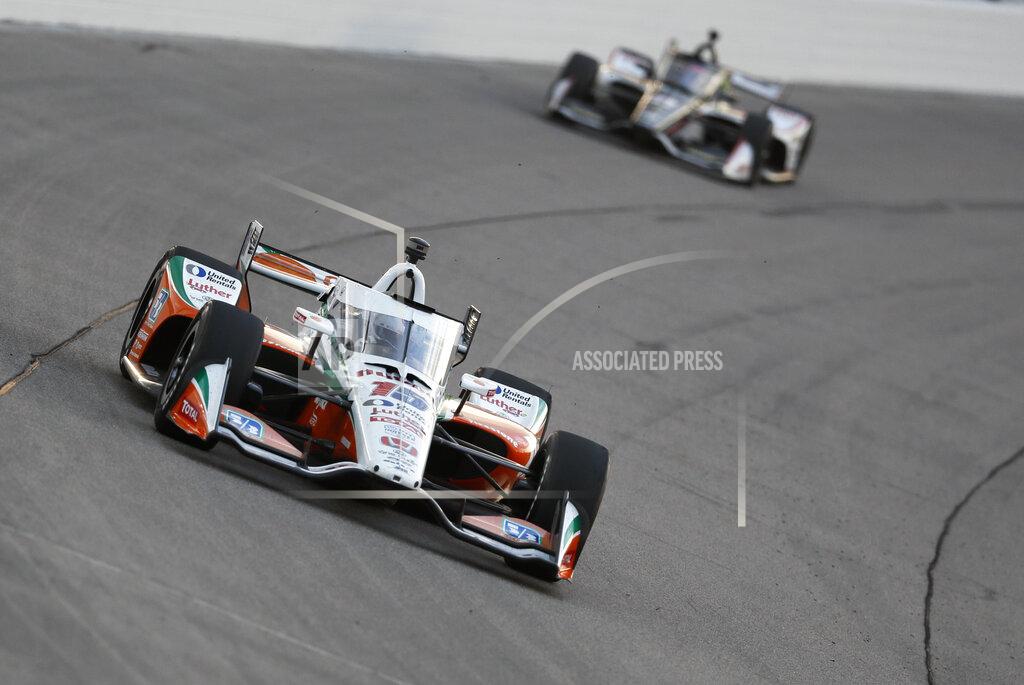 Charlie Neibergall Graham Rahal drives his car during an IndyCar Series auto race Saturday, July 18, 2020, at Iowa Speedway in Newton, Iowa. (AP Photo/Charlie Neibergall)