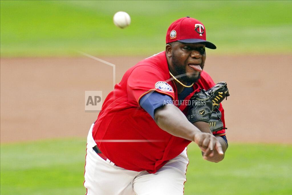 Jim Mone Minnesota Twins pitcher Michael Pineda throws against the Detroit Tigers in the first inning of a baseball game Monday, Sept. 7, 2020, in Minneapolis. (AP Photo/Jim Mone)