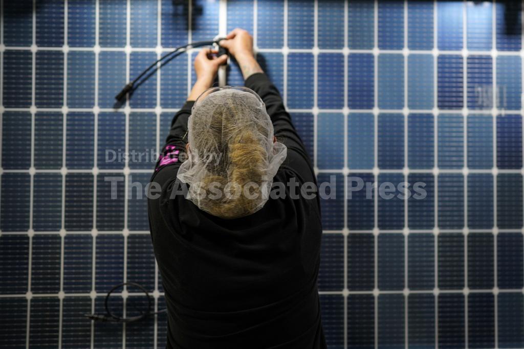 Major solar panel plant opens in US amid backdrop of in... - Vimarsana News