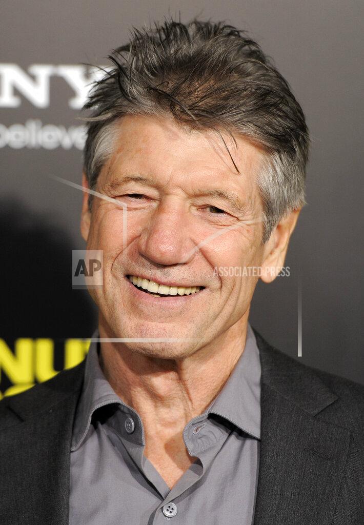 Chris Pizzello FILE - Fred Ward, a cast member in "30 Minutes or Less," poses at the premiere of the film in Los Angeles on Aug. 8, 2011. Ward, a veteran actor who brought a gruff tenderness to tough-guy roles in such films as “The Right Stuff,” “The Player” and “Tremors,” died Sunday, May 8, his publicist Ron Hofmann said Friday, May 13, 2022. He was 79. (AP Photo/Chris Pizzello, File)