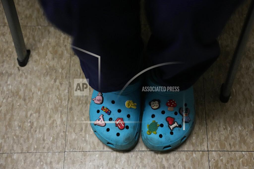 Rebecca Blackwell A 33-year-old mother of three from central Texas waits to get the all clear from medical staff to leave after getting an abortion, Saturday, Oct. 9, 2021, at Hope Medical Group for Women in Shreveport, La. She said having another child at this point in her life would take away from her ability to care for her other three children, so she drove alone four hours through the night to make it to the clinic for her initial consultation. (AP Photo/Rebecca Blackwell)