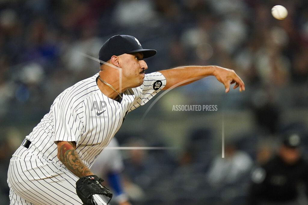 Frank Franklin Ii New York Yankees' Nestor Cortes Jr. delivers a pitch during the first inning of a baseball game against the Texas Rangers, Monday, Sept. 20, 2021, in New York. (AP Photo/Frank Franklin II)