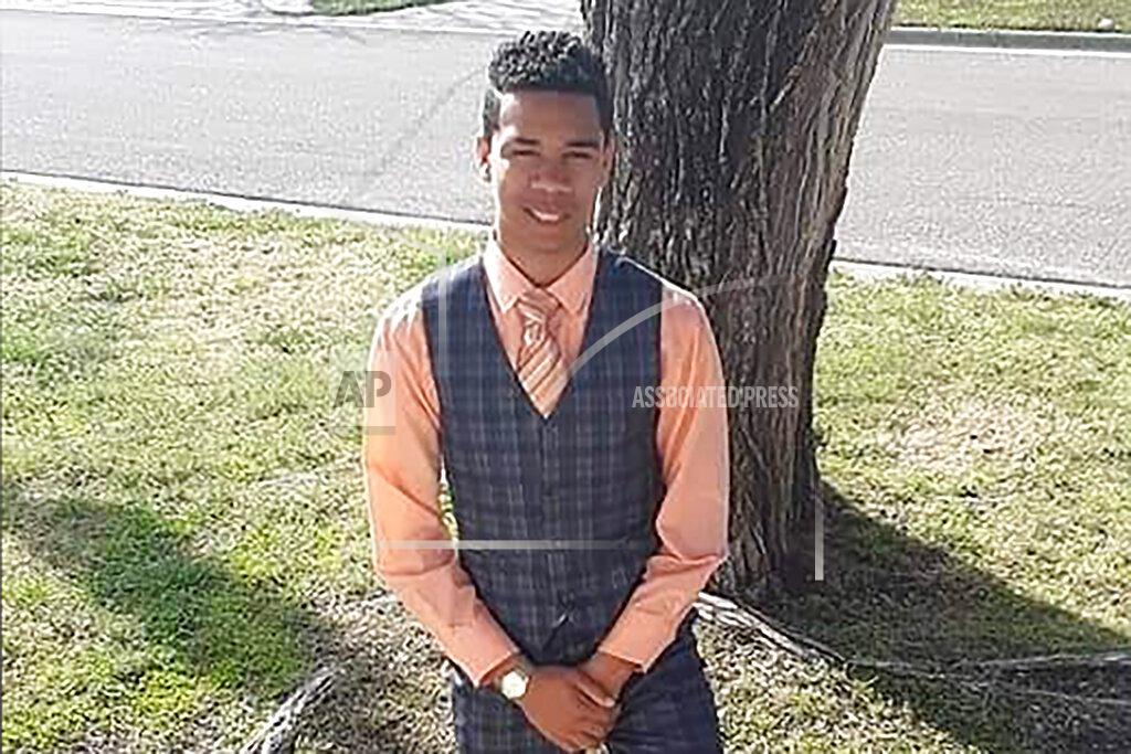 Uncredited This April 21, 2019, photo provided by Sarah Harrison shows Cedric “C.J.” Lofton of Wichita, Kan., who died at a Kansas juvenile center in September 2021. Friends who met C.J. in foster care described him as a goofball, fun loving, with a dark childhood that he hinted at but never talked about much. (Courtesy Sarah Harrison via AP)