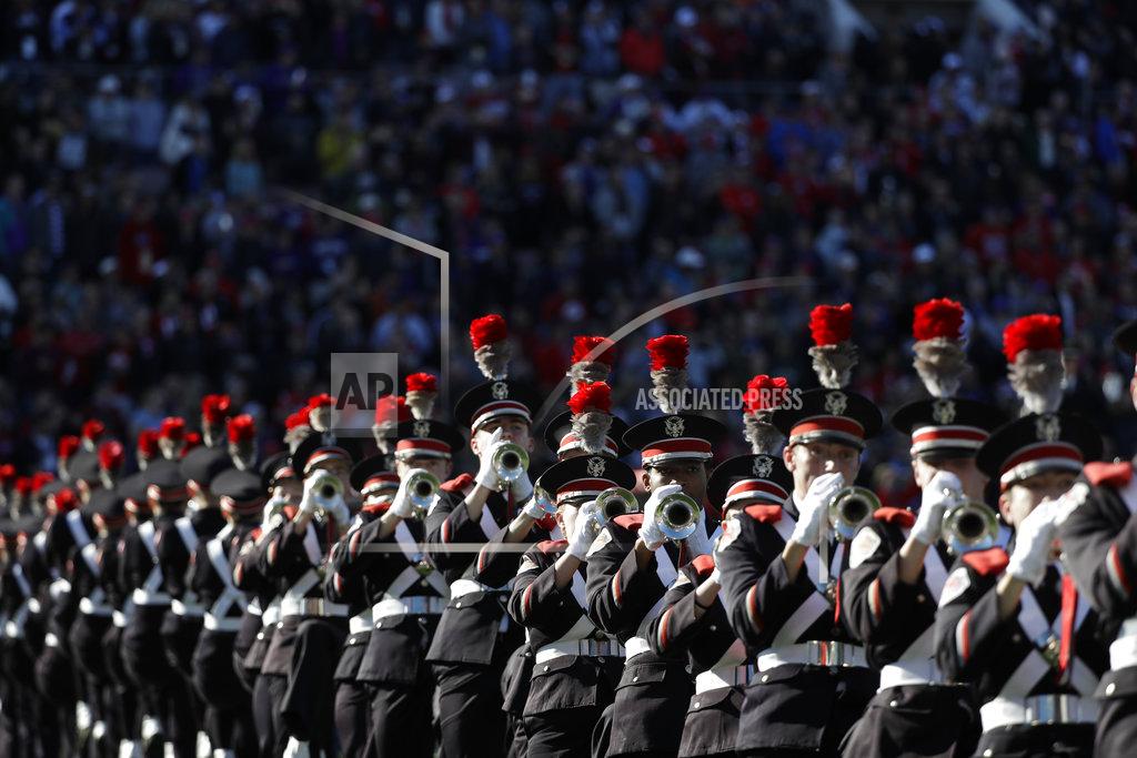 Jae C. Hong The Ohio State band performs before the Rose Bowl NCAA college football game against Washington Tuesday, Jan. 1, 2019, in Pasadena, Calif. (AP Photo/Jae C. Hong)