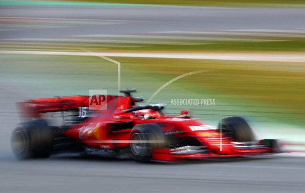 Leclerc impresses for Ferrari on 2nd day of F1 preseason