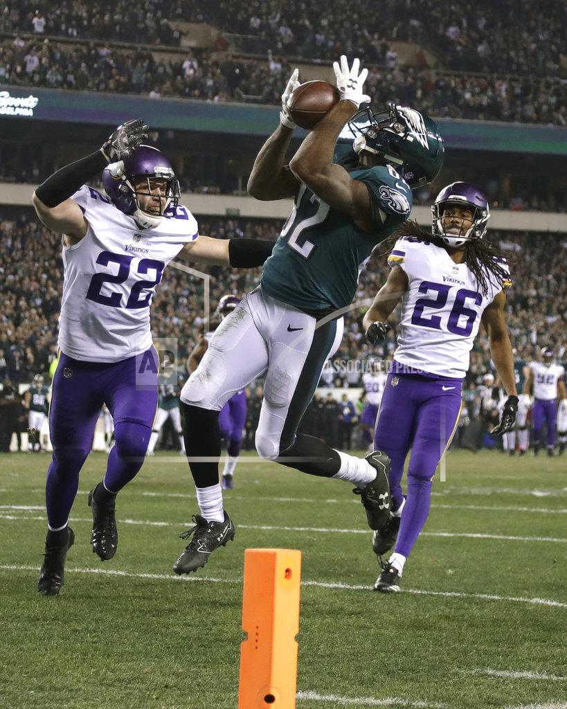APTOPIX Vikings Eagles Football