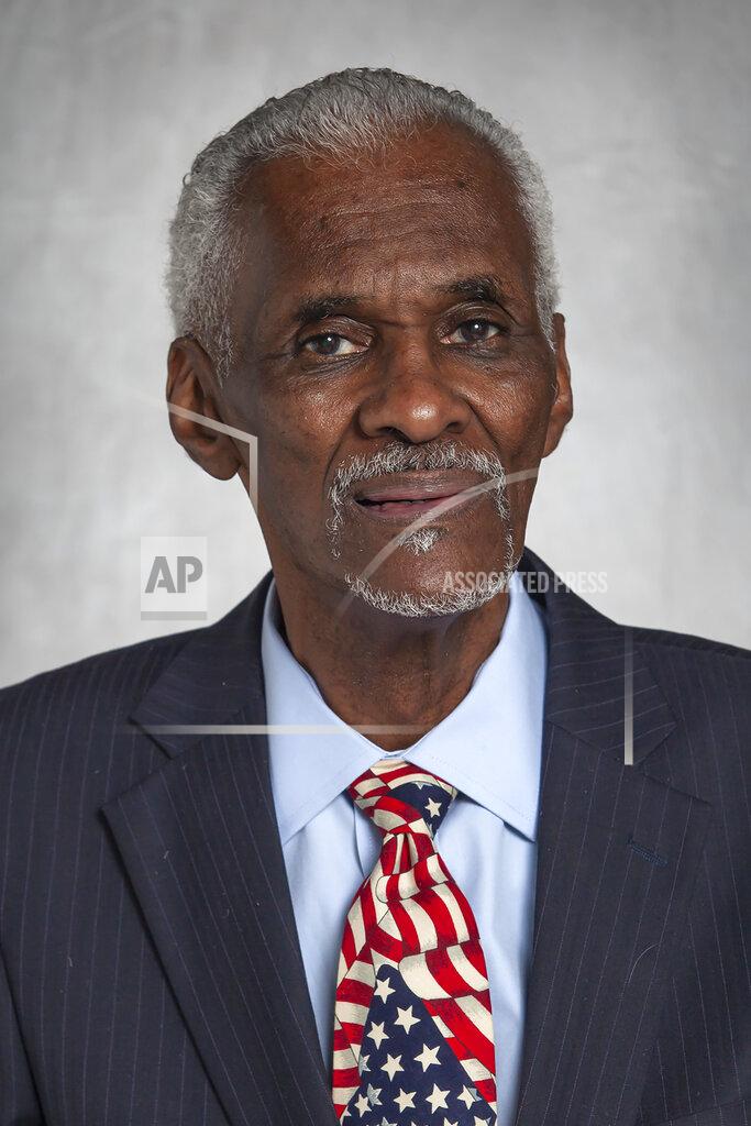 Danny Harris In this photo provided by the Arkansas Secretary of State office, Arkansas Democratic candidate Jack Foster, who is running for U.S. Senate in the Democratic primary on Tuesday, May 24, 2022 poses for a portrait on Feb. 22, 2022 in Little Rock, Ark. (Danny Harris/Arkansas Secretary of State via AP)