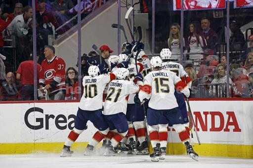 Tkachuk ends 6th-longest game in NHL history, Panthers... - Vimarsana News