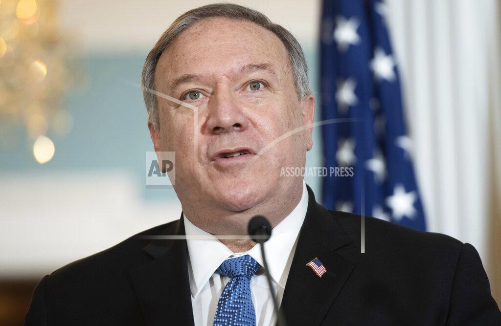 Saul Loeb FILE - In this Nov. 24, 2020, file photo, Secretary of State Mike Pompeo speaks to the media prior to meeting with Kuwaiti Foreign Minister Sheikh Ahmad Nasser Al-Mohammad Al-Sabah at the State Department in Washington. The State Department said Thursday, Dec. 24, 2020, the United States will open a consulate in Western Sahara following President Donald Trump’s decision to recognize Morocco’s sovereignty over the disputed region. (Saul Loeb/Pool Photo via AP, File)