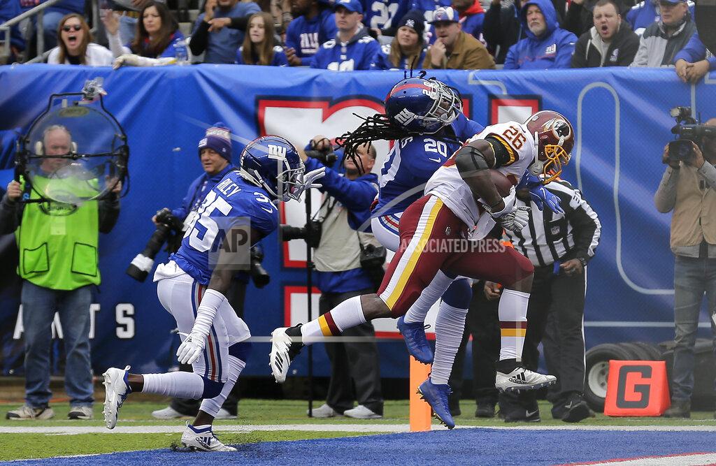 APTOPIX Redskins Giants Football